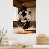 Poster Aikido japonais (Cuisine)