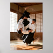 Poster Aikido japonais (Devant)