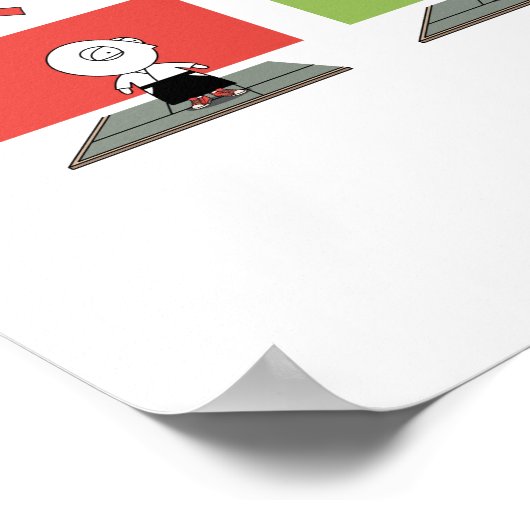 Poster Aikido - Règles du Dojo (Coin)