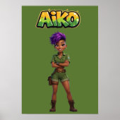 Poster AiKo Beats™ Safari AiKo Explorer (Devant)