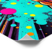 Poster AiKo Graphisme Grunge #1 (Coin)