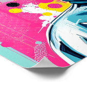 Poster AiKo Grunge Graphique #3 (Coin)