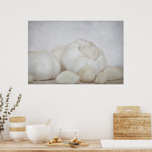 Poster Ail frais (Cuisine)