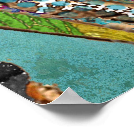 Poster Aile à papillon des bois (Coin)