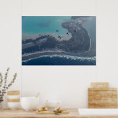 Poster Aile aérienne 17 au-dessus de l'île Wake (Cuisine)