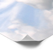 Poster Aile d'avion Un kilomètre de route vous emmènera u (Coin)