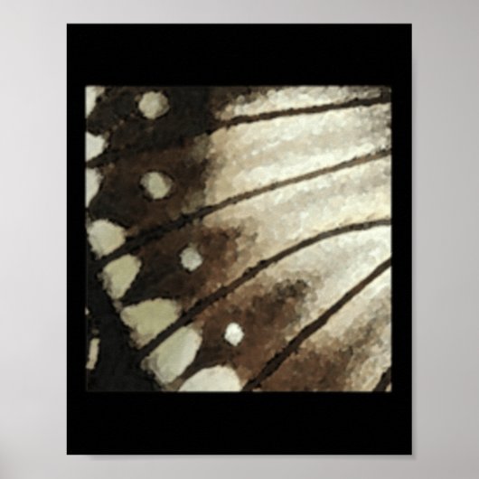 Poster Aile De Papillon Nature Amateurs Effets Sticker (Devant)