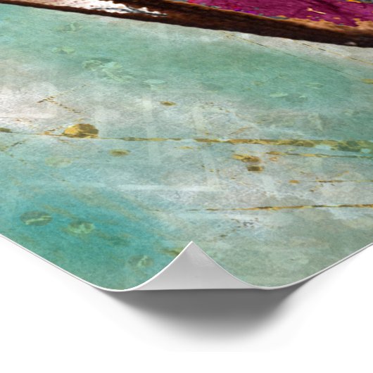 Poster Aile papillon Blue Skies (Coin)