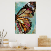 Poster Aile papillon Blue Skies (Cuisine)