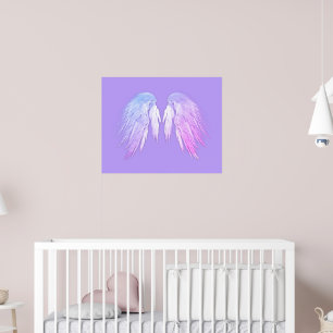 Poster AILES ANGEL Fairy Purple