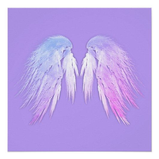 Poster AILES ANGEL Fairy Purple (Devant)