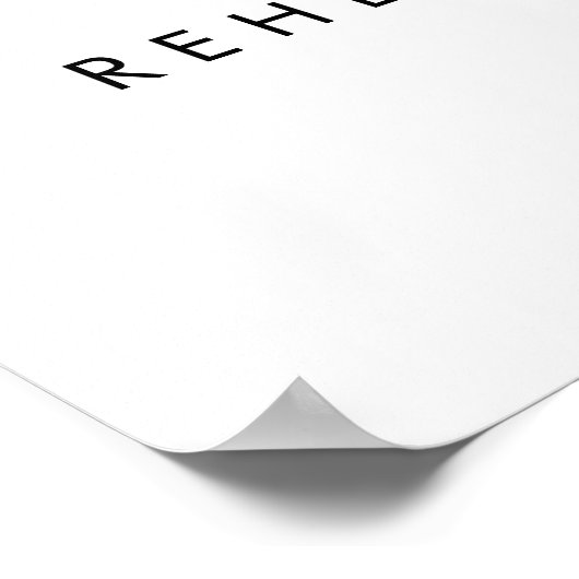 Poster Ailes avant les anneaux Dîner de répétition Bienve (Coin)