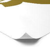 Poster Ailes d'ange d'or (Coin)