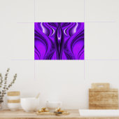 Poster Ailes d'ange violettes (Cuisine)