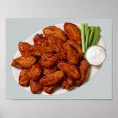 Poster Ailes de poulet (Devant)