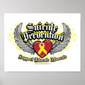 Poster Ailes de prévention du suicide (Devant)