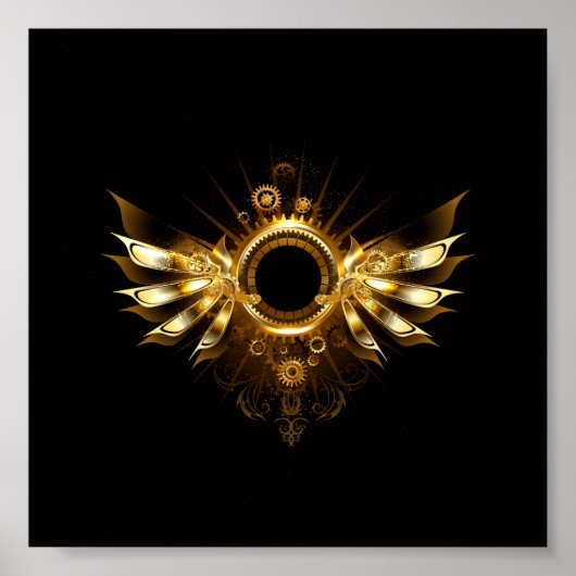Poster Ailes de Steampunk (Devant)