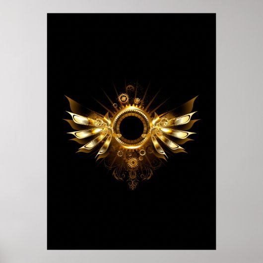 Poster Ailes de Steampunk (Devant)