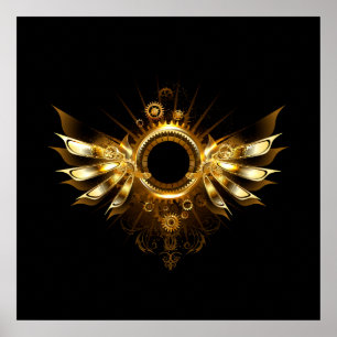 Poster Ailes de Steampunk