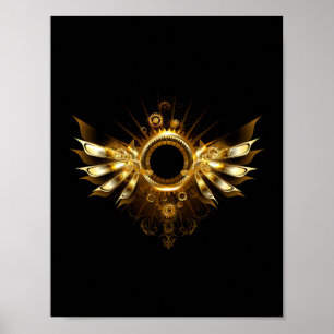 Poster Ailes de Steampunk