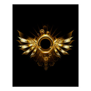 Poster Ailes de Steampunk