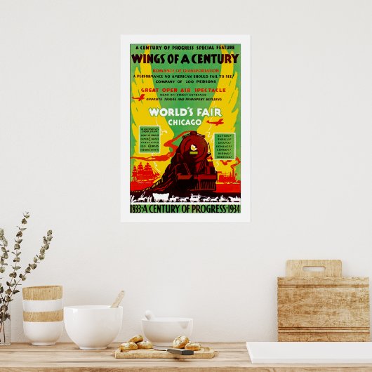 Poster Ailes d'un siècle (Cuisine)
