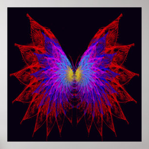 Poster Ailes papillon