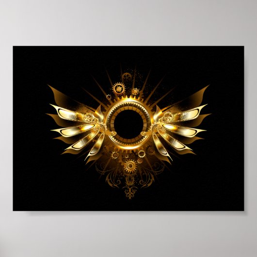 Poster Ailes Steampunk (Devant)