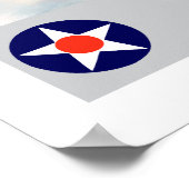 Poster Ailes sur l'Amérique — Air Corps (Coin)