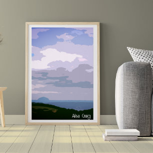 Poster Ailsa Craig