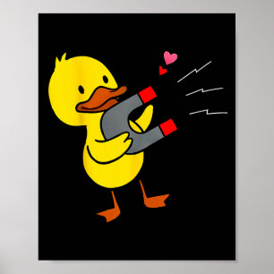 Poster Aimants de couple drôles de la Saint-Valentin Magn