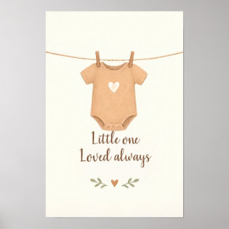 Poster Aimé toujours - Nounou Boho Baby