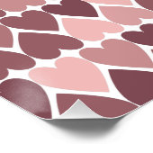 Poster Aimer baleine rose (Coin)
