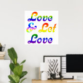 POSTER AIMER ET LAISSER AIMER (Bureau à domicile)