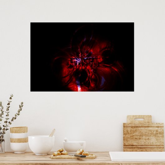 Poster Aimer la haine - Grande (Cuisine)