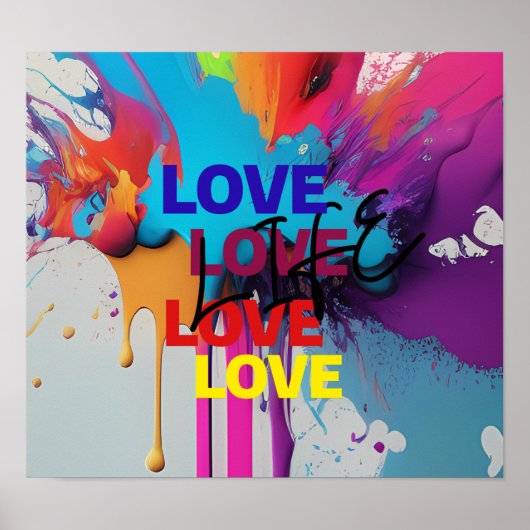 Poster Aimer la vie (Devant)