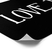 Poster Aimer le vin avec lequel vous êtes (Coin)