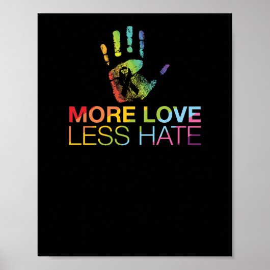 Poster Aimer moins haïr (Devant)