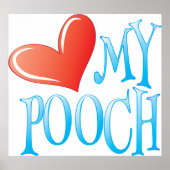 Poster Aimer Mon Pooch (Devant)