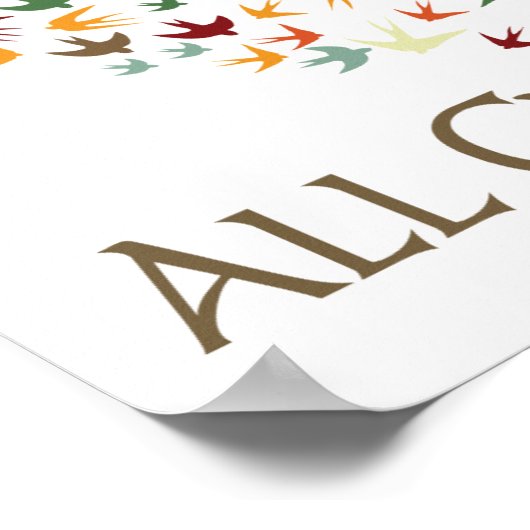 Poster Aimer toutes les créatures (Coin)