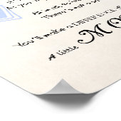 Poster "Aimer un peu plus" Poème Inspirationnel Moyen (Coin)