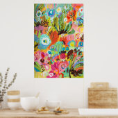 Poster Aimer voyager I (Cuisine)