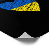 Poster Aimez l'Ukraine (Coin)