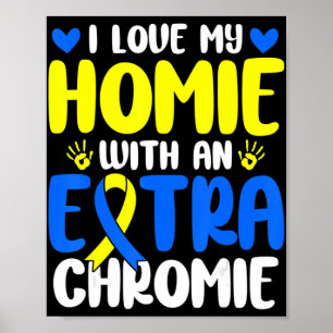 Poster Aimez Mon Homie Avec Le Syndrome De Chromie Supplé