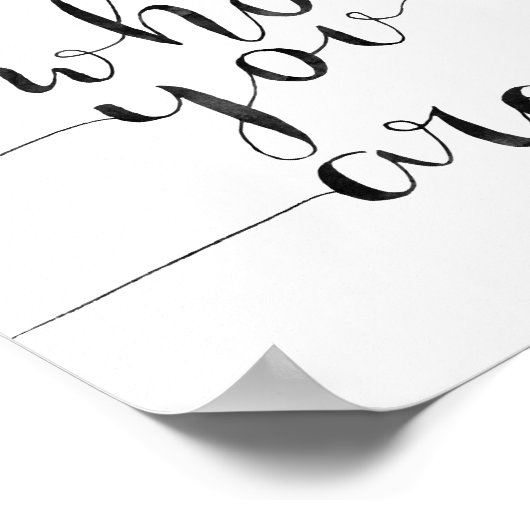 Poster Aimez Qui Vous Êtes (Coin)