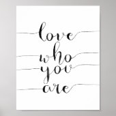 Poster Aimez Qui Vous Êtes (Devant)