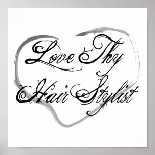 Poster Aimez Thy coiffeur