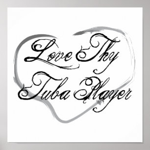 Poster Aimez Thy joueur de tuba