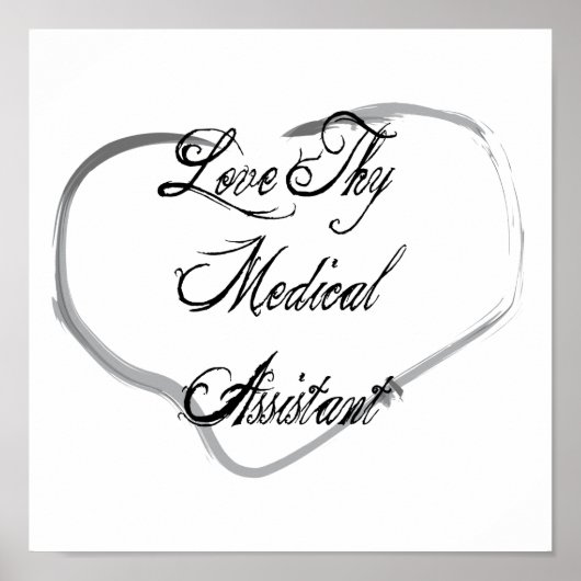 Poster Aimez votre assistant Médicale (Devant)
