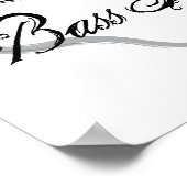 Poster Aimez votre bassiste joueur (Coin)